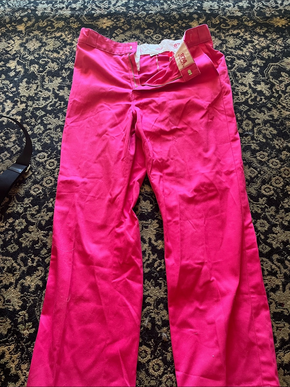 Dickies Hot Pink Straight Leg Work Pants